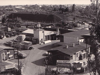 1972 - Lager in der Benzstraße