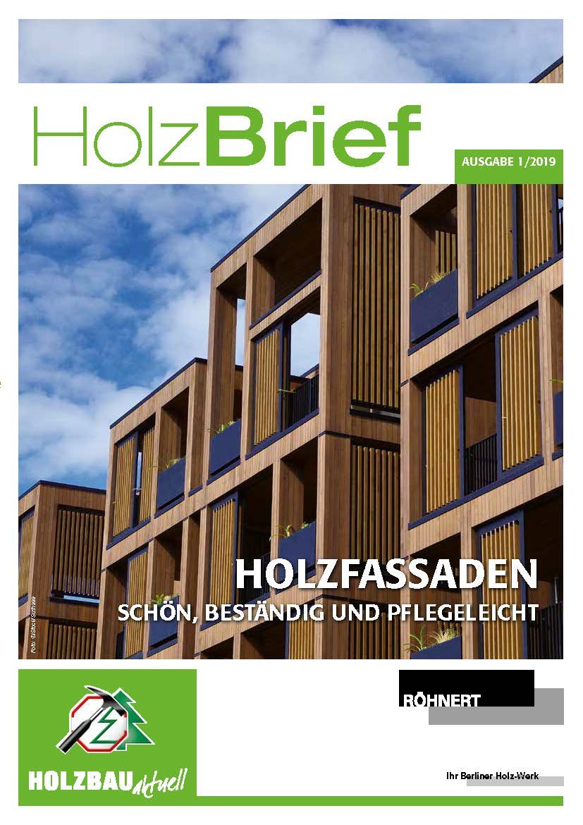 HolzBrief 01|2019