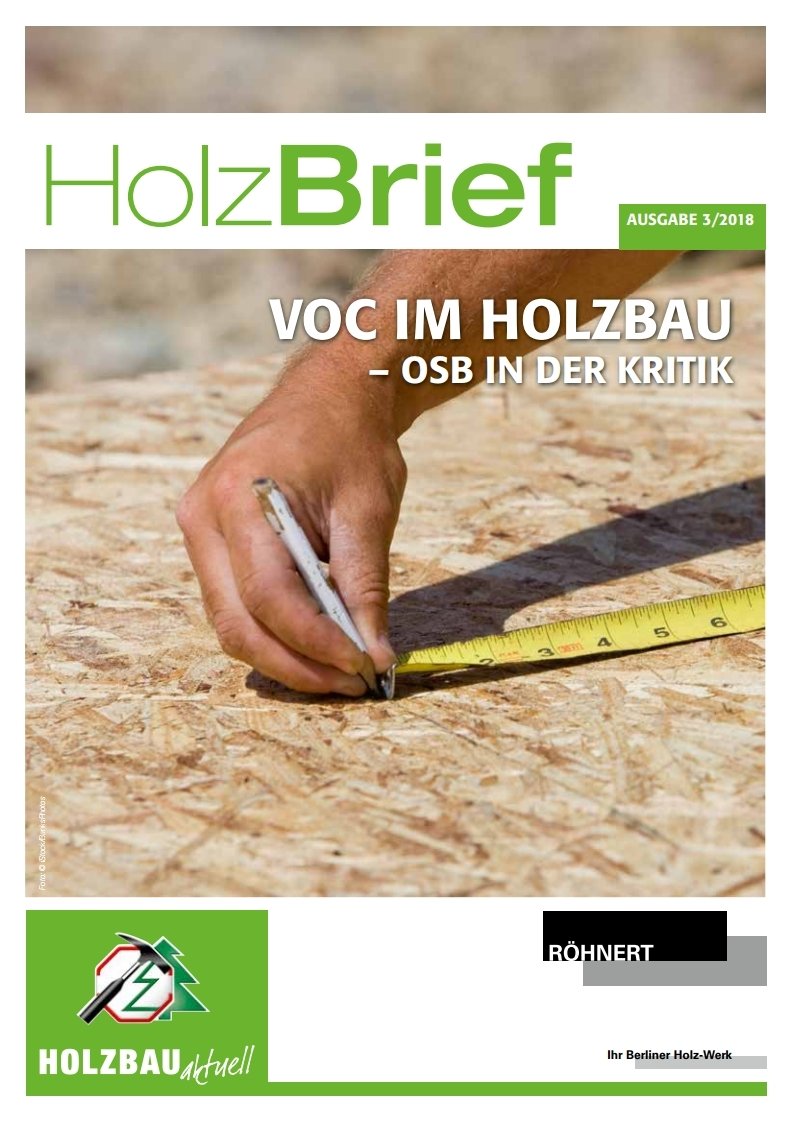 HolzBrief 03|2018